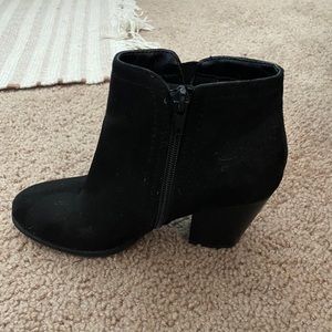 Heeled ankle booties